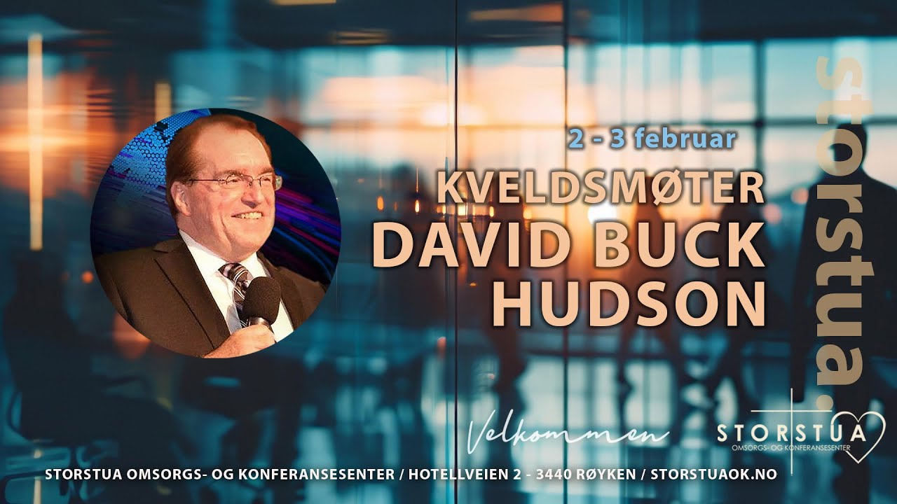 Kveldsmøte med Buck Hudsen