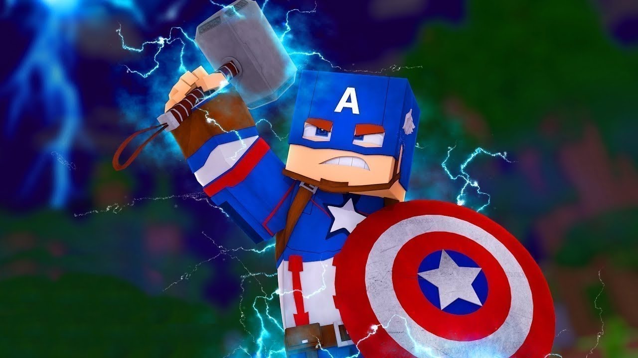 kaptan amerika oldum minecraft maykiraft youtube kaptan amerika oldum minecraft maykiraft youtube