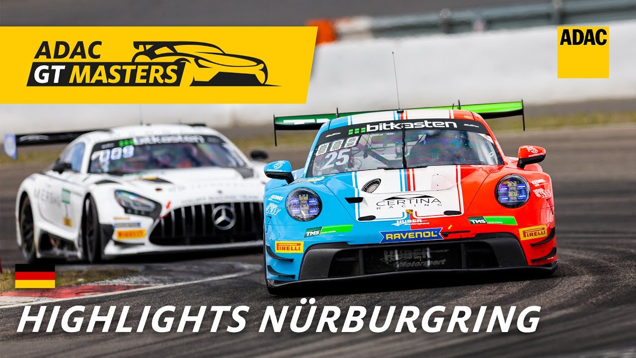 Highlights ADAC GT Masters Rennen 2 Nürburgring 2023