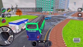 REAL BUS DRIVE SIMULATOR 3D 2026 😱 LEVEL 5 | HARD BUS DRIVING CHALLENGE 💯🔥 screenshot 5