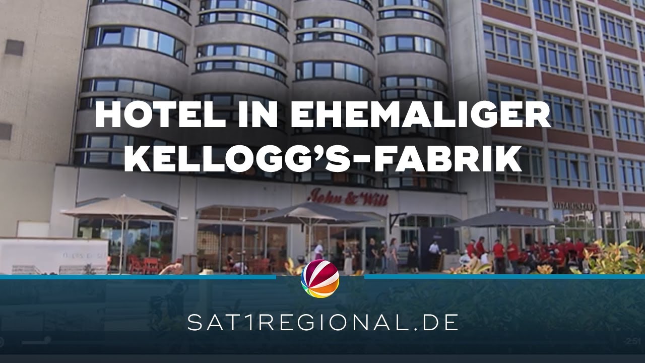 Hotel eröffnet in ehemaliger Kellogg’s-Fabrik in Bremen
