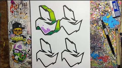 Tutorial - Four Graffiti fills and 3D for your letters