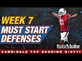 Defense (D/ST) Start Em / Sit Em - Fantasy Football Week 7