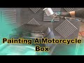 Painting Motorcycle Tail Luggage Box