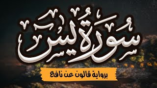 جديد| سورة يس (ياسين) كاملة ومكتوبة برواية قالون عن نافع |~ المصحف المرتل للقارئ: أحمد المجيدي