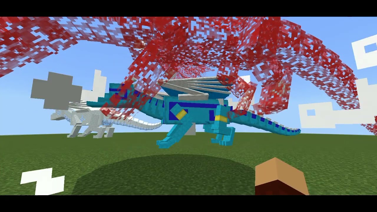 Crafting and building dragon mod