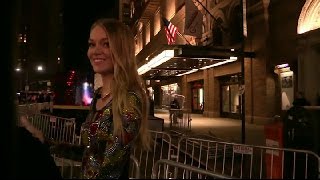 Lindsay Ellingson attended "Glamour"awards event