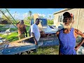 We went Hardware shopping for Elder who loses home in the hurricane