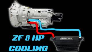 INSTALLING BLUEPRINT ENGINE TRANSMISSION OIL COOLER FOR THE 8HP70.