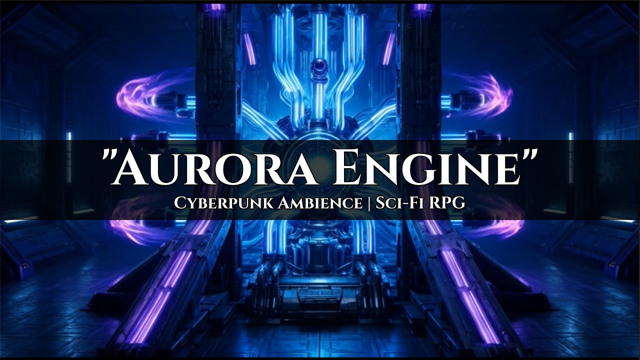 1 Hour Cyberpunk Ambience Music │ 