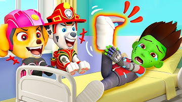 SKYE Please Help! RYDER Becoming A Zombie, What Happened | Paw Patrol 3D Animation