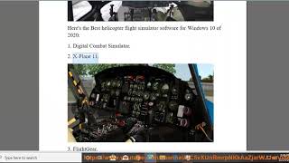 Best helicopter flight simulator software for Windows 10 of 2020 screenshot 2