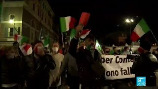 Covid-19 : en Italie, la population continue à s'opposer aux restrictions