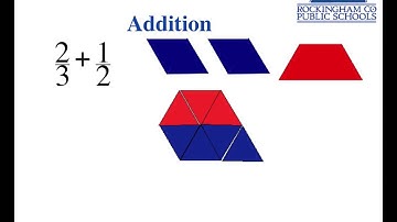 Using Pattern Blocks to Learn about Fractions - Addition