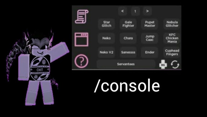 This is a tutorial on how to use /console in your own game!!! 