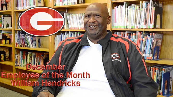 December Employee of the Month-William Hendricks