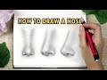 How to Draw a Nose Tutorial for Beginners | Paano Mag-drawing ng Ilong | Tagalog Philippines