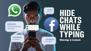 Mr.India | Hide Your Chat During Typing on Whatsapp & Facebook | Amazing Hide Chat App by itech screenshot 2