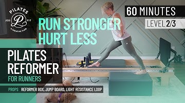 Pilates Reformer for Runners | 60 Minute Full Body Injury Prevention Workout with JessPFit
