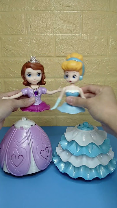 amazing transforming princess Sofia and Cinderella