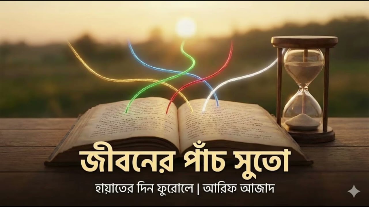 হায়াতের দিন ফুরালে | পর্ব- ৪ | আরিফ আজাদ | জীবনের পাঁচ সুতো#Iqra #ArifAzad #Motivation #Islam