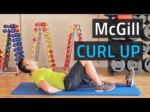 McGill Curl Up - How To Do It Right