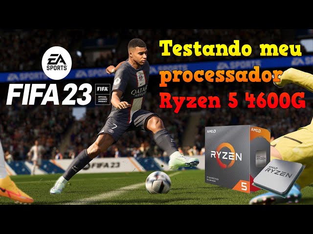 FIFA 23 DE GRAÇA PC SEM PLACA DE VIDEO RYZEN 5 4600G 1080P🚨 [AO