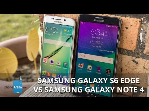 Samsung Galaxy S6 edge vs Samsung Galaxy Note 4