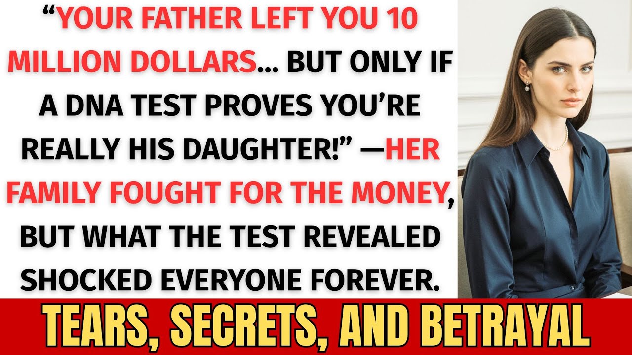 DAD’S WILL DEMANDED A DNA TEST—IT EXPOSED A SHOCKING FAMILY SECRET