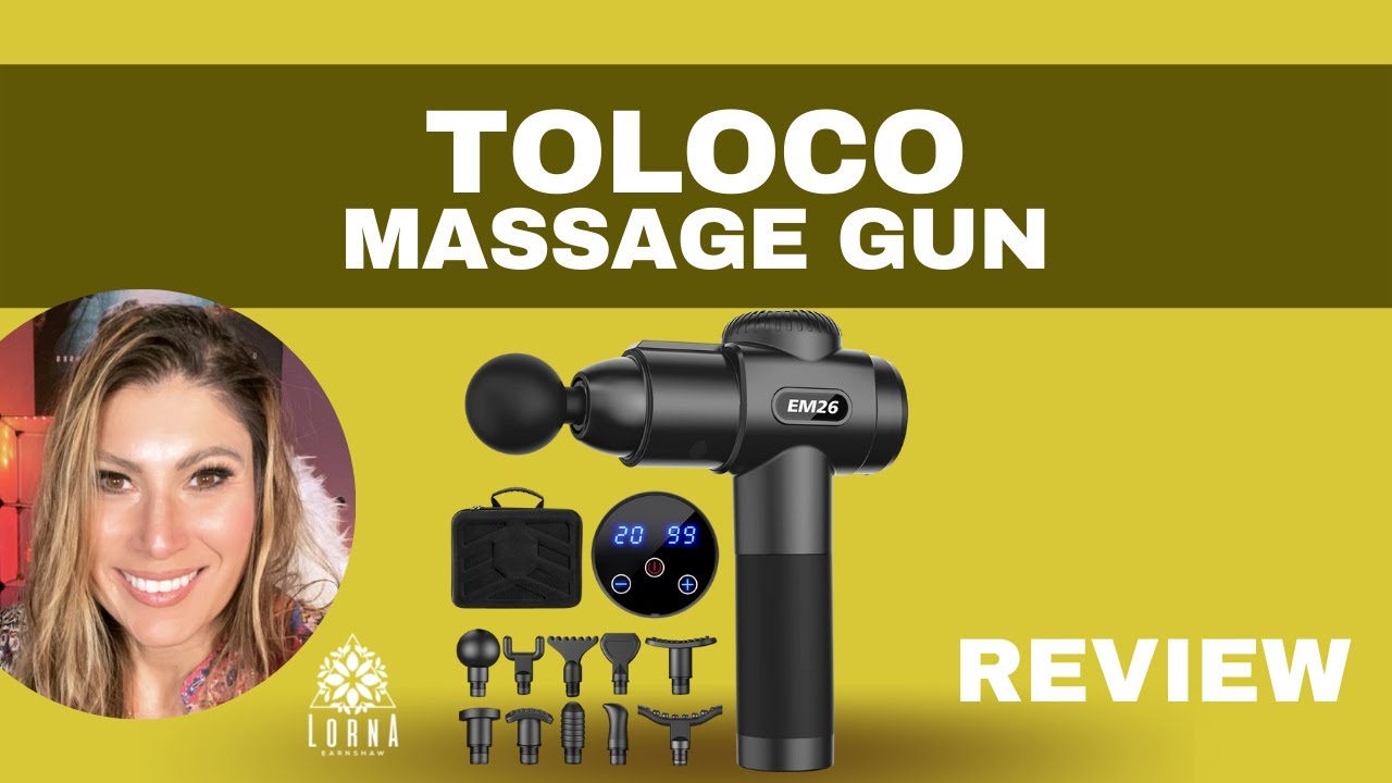 TOLOCO Massage Gun Review YouTube