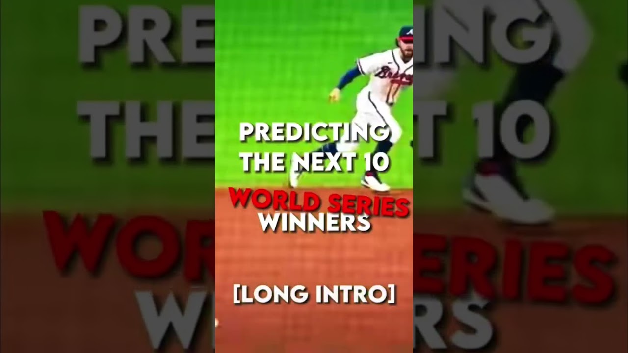 Predicting the next 10 World Series winners 