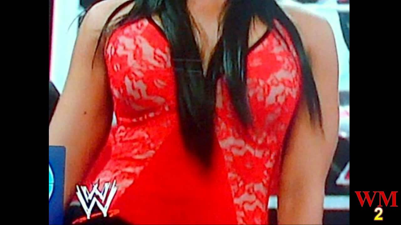 Aksana's nipple on RAW! 