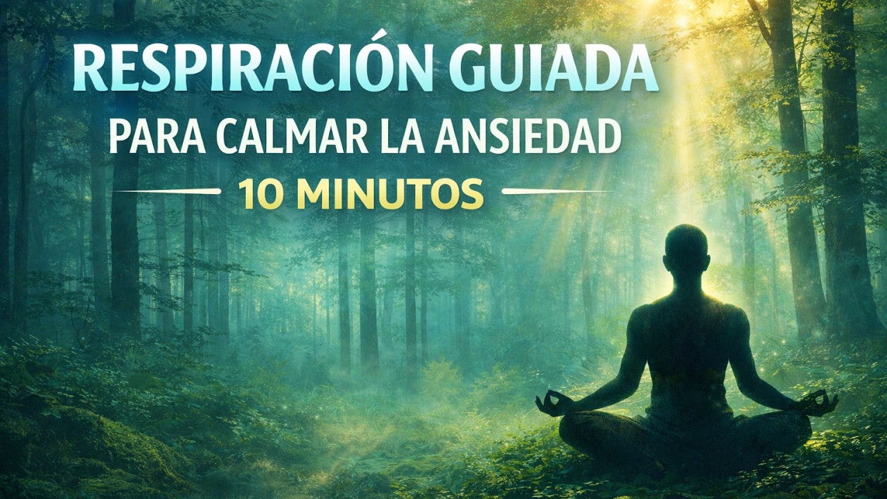 Respiración para Ansiedad (Sin Técnicas Difíciles) | 10 Minutos de Calma
