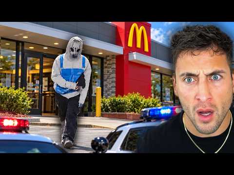 Police Bring Gun to a Knife Fight at McDonald's