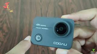 Cooau Spc 02 Action Camera Unboxing Review|20MP EIS 4K ULTRA|Affordable Action Camera|Vlog#140