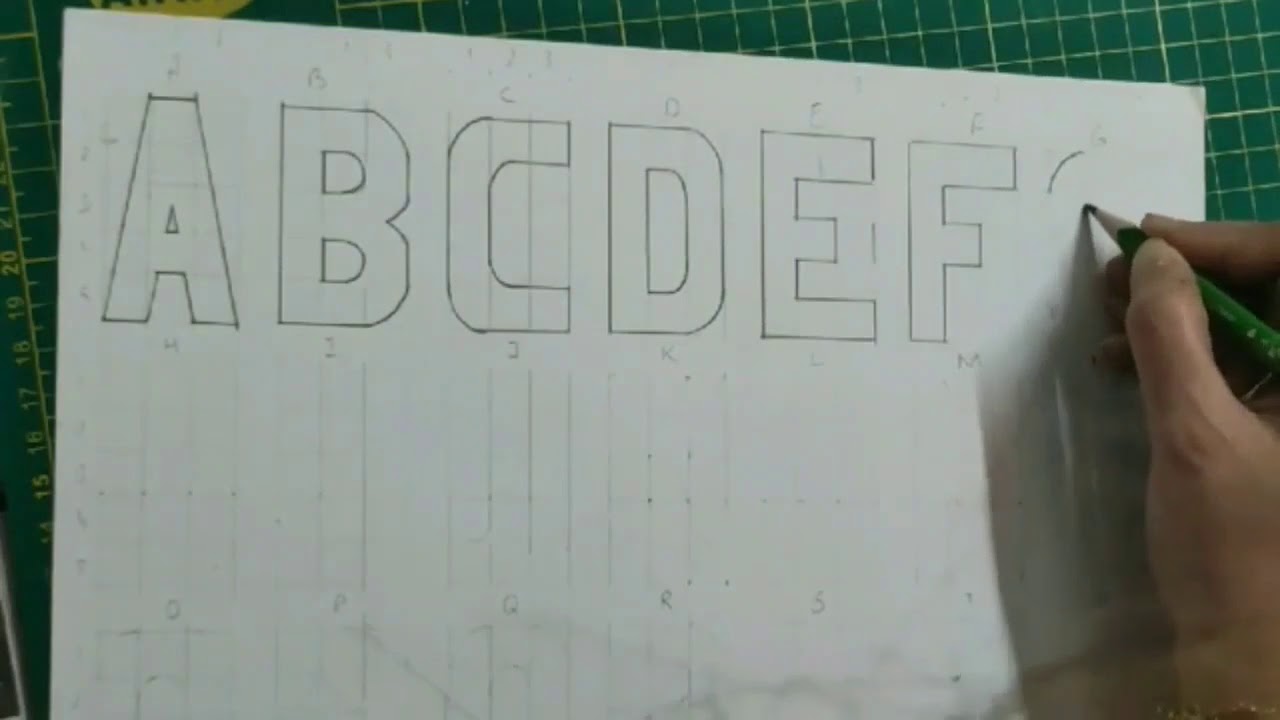 #how to write in block letters#english alphabets in block#block ...