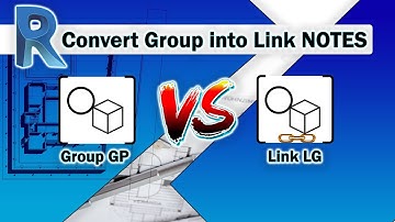Revit architecture (Convert elements group into Link)