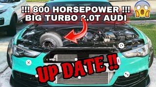 (AUDI) 800 HP!!! BIG TURBO BUILD UPDATE!!! DONT FORGET TO CHECK THIS FIRST!!!! by Bruce Custom Motors 2,085 views 9 months ago 11 minutes, 35 seconds