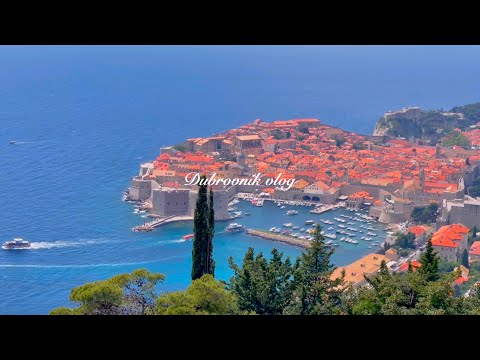 vlog|3泊4日クロアチア旅行🇭🇷|アドリア海の真珠、ドブロブニクへ