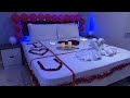اصنعي معي غرفة نوم رومانسية خطوة بخطوة بأقل التكاليف لأعياد الزواج  وعيد الحب Romantic bedroom