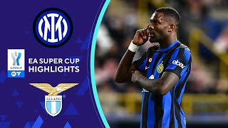 Inter vs. Lazio : Extended Highlights | EA Super Cup | CBS Sports Golazo