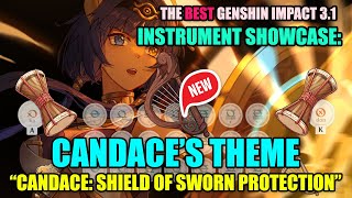 Candace: Shield of Sworn Protection - HOYO-MiX - piano tutorial