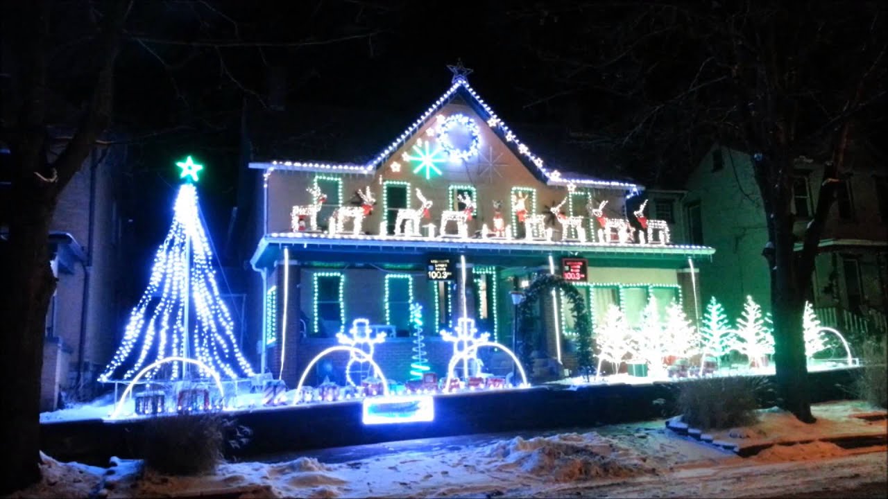 A Holly Jolly Christmas 2013 Leechburg Lights YouTube