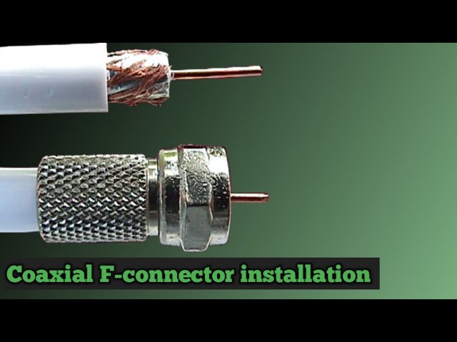 Clé de montage de fiche F sur cable antenne coaxial TELEFUNKEN