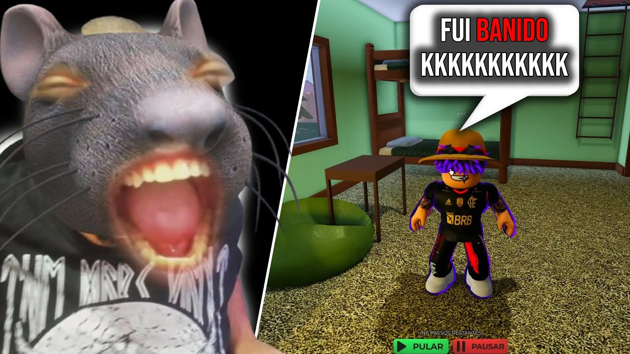 LUANGAMEPLAY BANINDO TODO MUNDO NO ROBLOX KKKKKKKKKKKKKKKKKKKKKKK