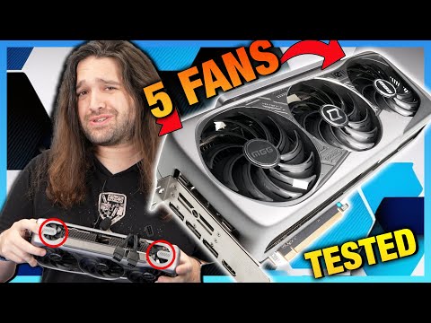 The 5-Fan 'MEGA GAMER' GPU Tested: Maxsun MGG RTX 4080 Benchmarks