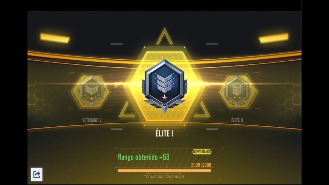 Obteniendo Rango ELITE 1 Call Of Duty Mobile - YouTube