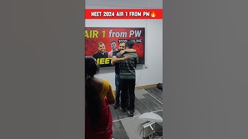 NEET 2024 AIR 1 From PW🔥💪 | Ft. Alakh Pandey !! #shorts #viral #new #neet #physicswallah #pw
