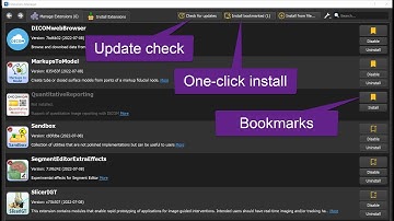 3D Slicer Extensions Manager redesigned