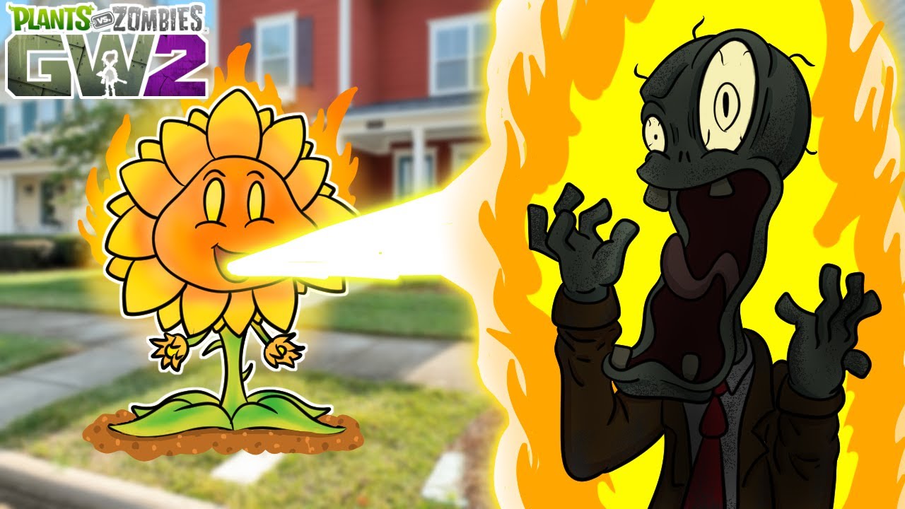 Fire Flower's Flaming Fight - PvZGW2 Compilation